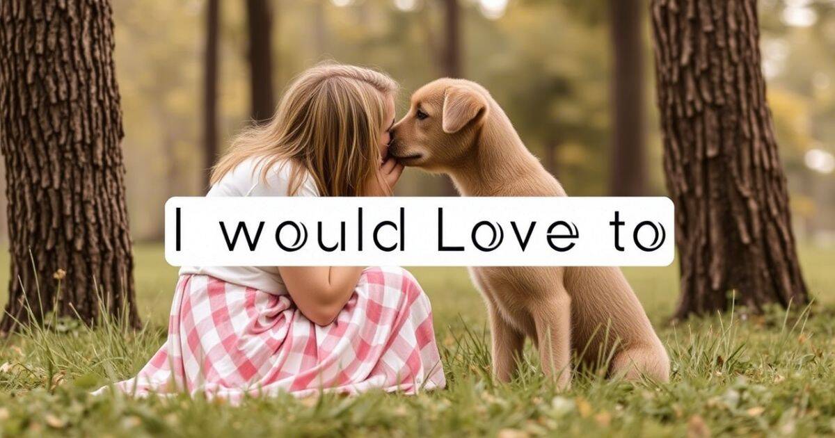 I Would Love to