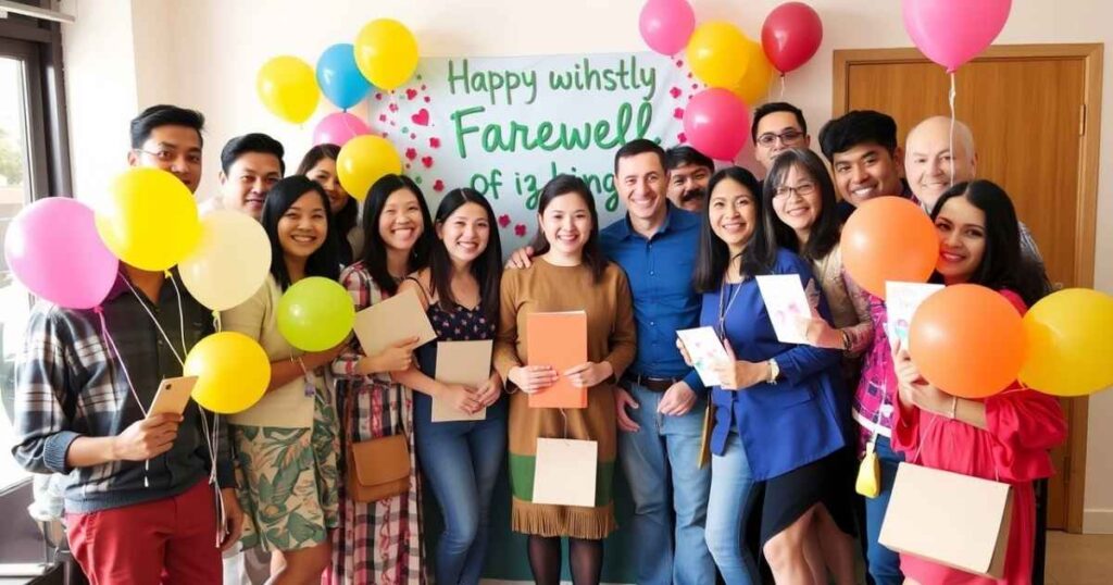 10. Come Wishing [Name of Employee] Well: Farewell Luncheon