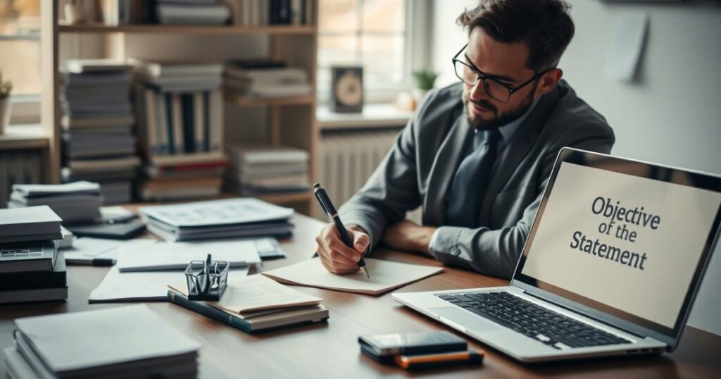 How Do You Start an Objective Statement?
