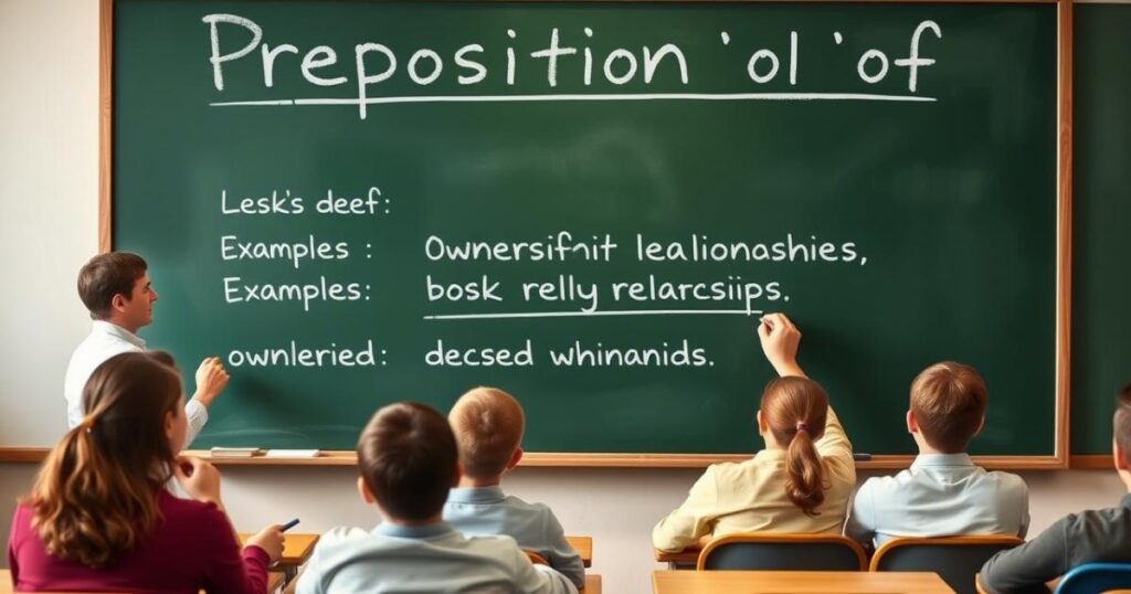 Importance of the Preposition “Of”