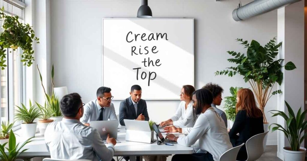 More quotes including “cream rises to the top” idiom