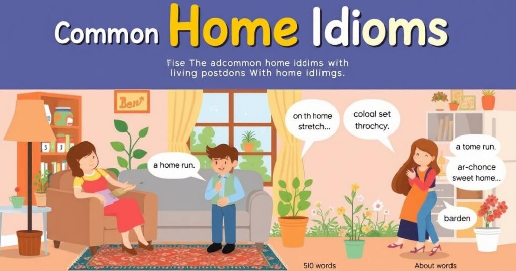 Most Used Home Idioms
