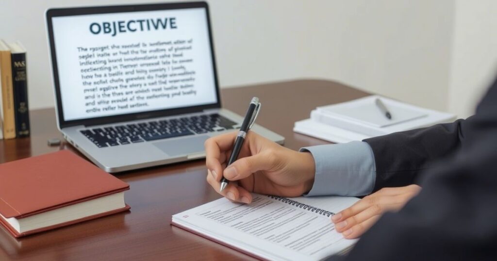 Objective Language in Academic Writing