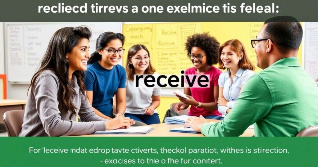 Practical Exercises to Practice Using “Receive”