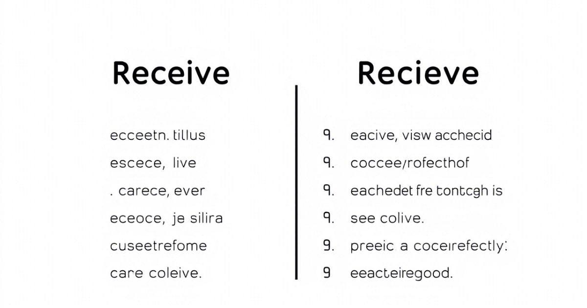 Recieve