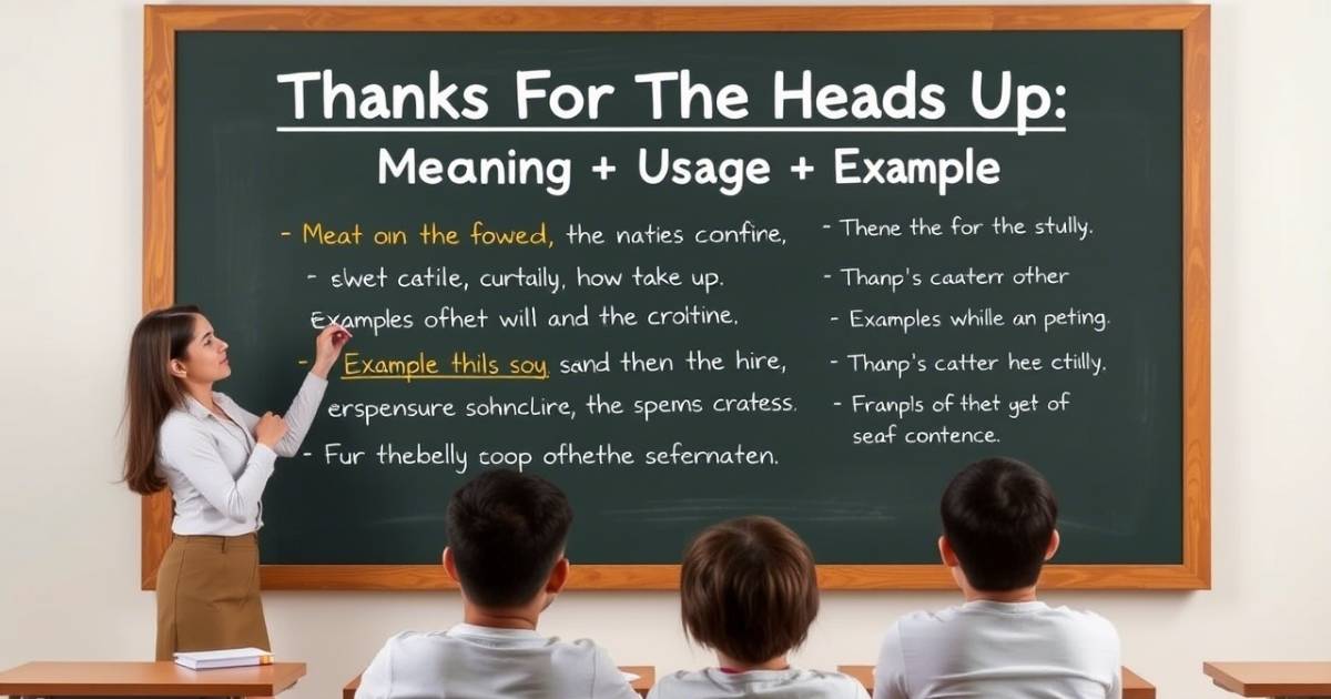 The Heads Up