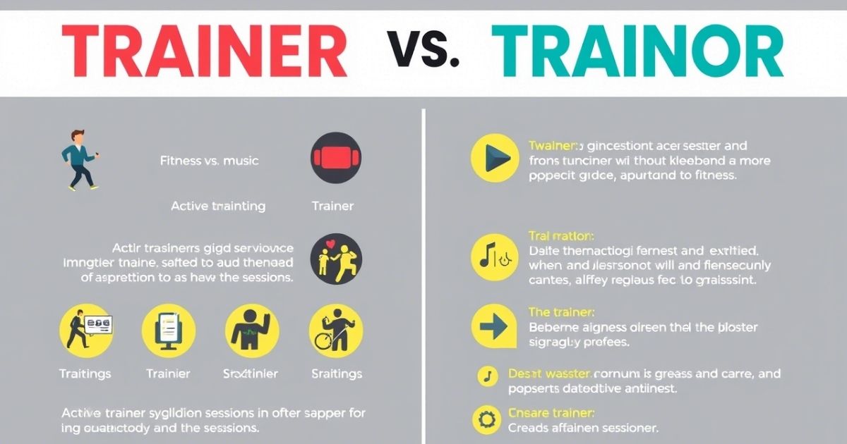 Trainer or Trainor