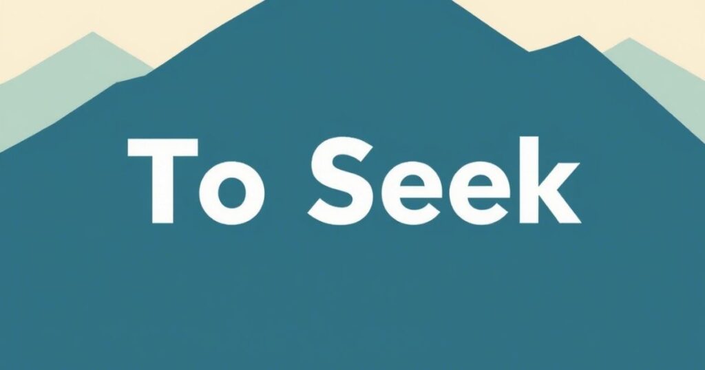 Understanding the Verb “To Seek”