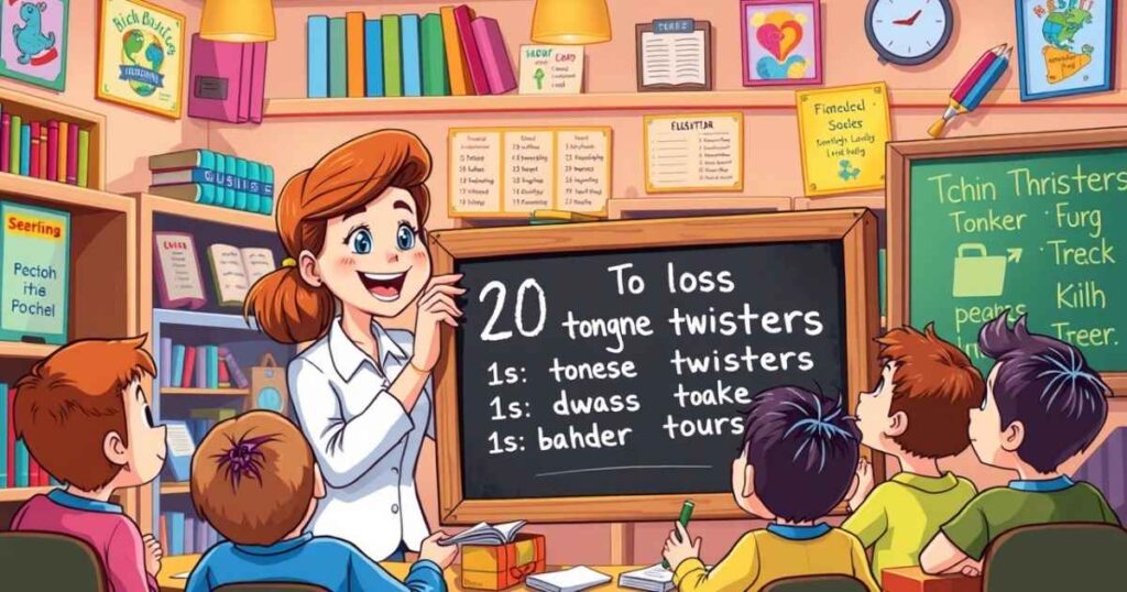 What are 20 tongue twisters?