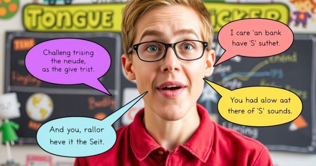 What is the tongue twister with a lot of S?