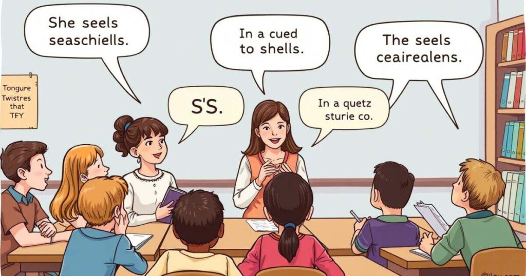 What role do S tongue twisters play in language learning?