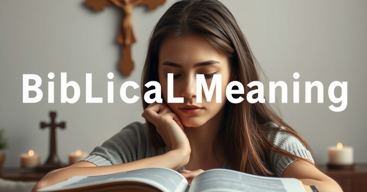 Biblical Meaning