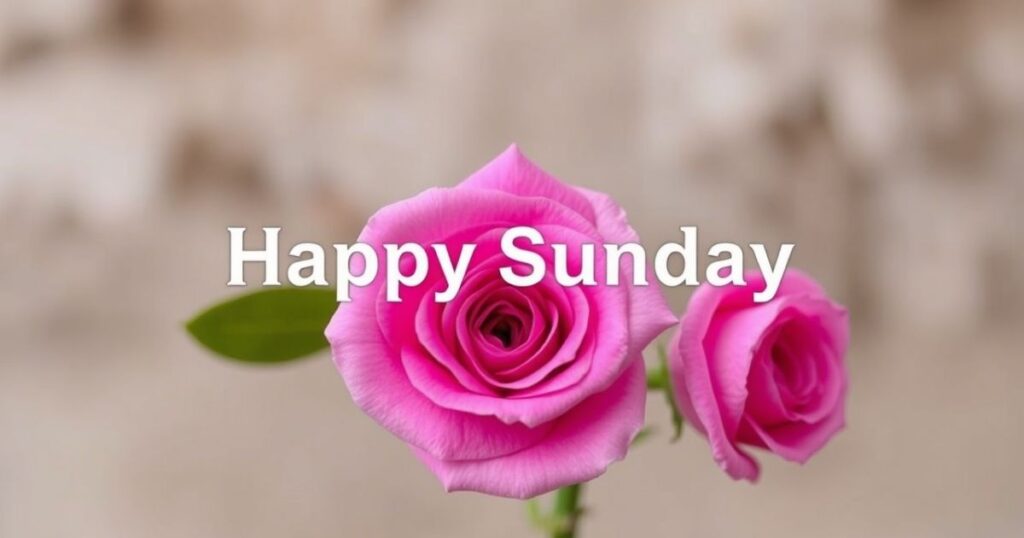 Encouraging Happy Sunday SMS