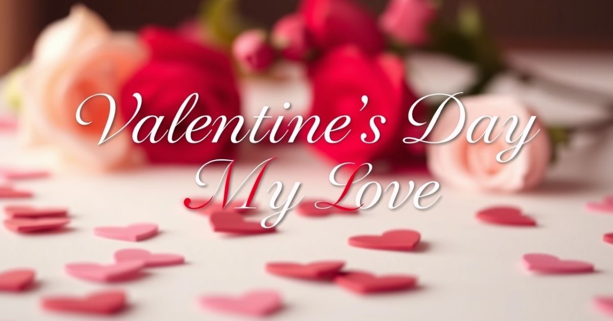 Happy Valentines Day My Love