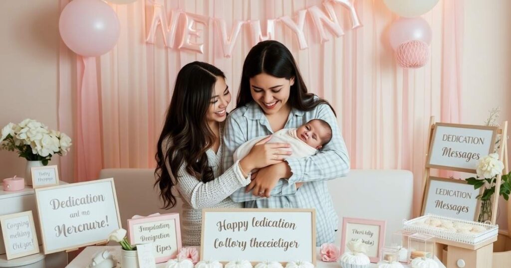 Ideas for Using Baby Dedication Messages to Enhance the Day