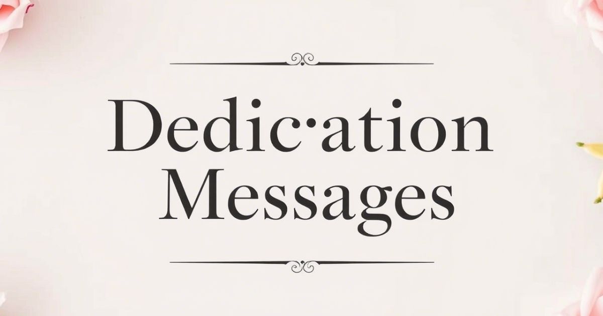 Dedication