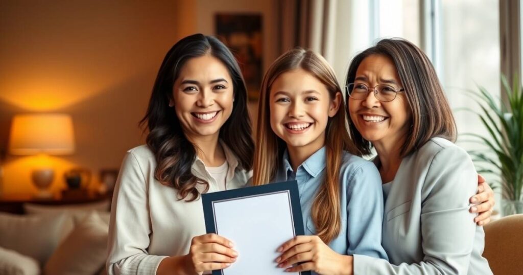 Proud Message for Daughter’s Achievement from Parents