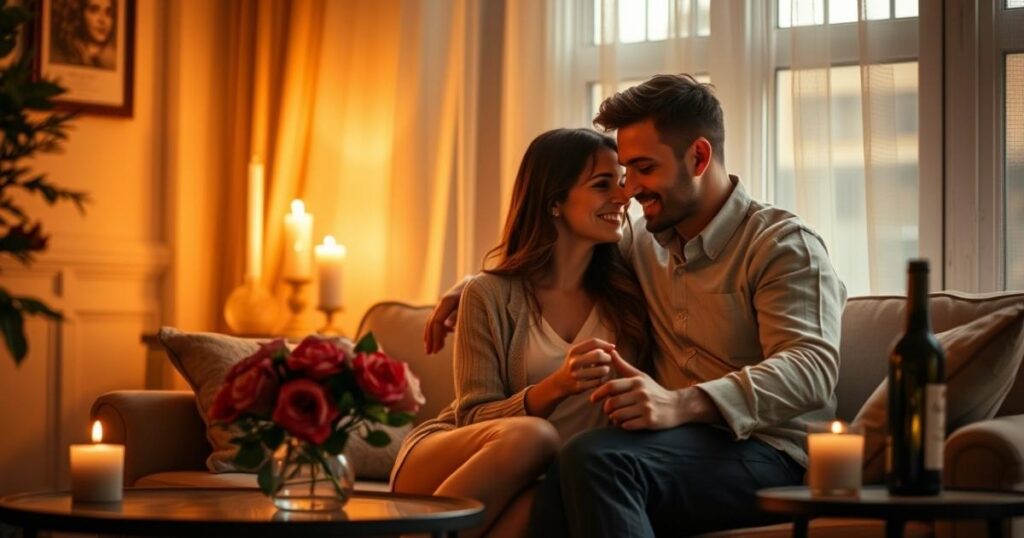 Romantic Happy New Month Messages for Him